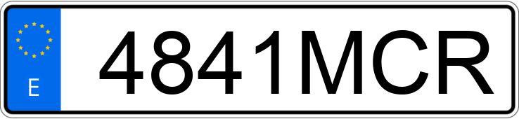 Numer rejestracyjny 4841MCR posiada VOLKSWAGEN TOUAREG Numer rejestracyjny 4841MCR posiada VOLKSWAGEN TOUAREG