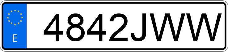 Numer rejestracyjny 4842JWW posiada MAZDA MAZDA6 Numer rejestracyjny 4842JWW posiada MAZDA MAZDA6