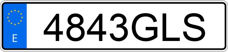 Numer rejestracyjny 4843GLS posiada CITROEN C5
