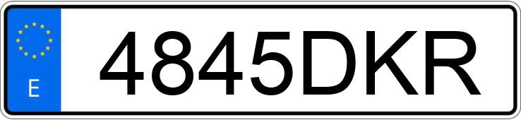 Numer rejestracyjny 4845DKR posiada LAND ROVER RANGE ROVER SPORT Numer rejestracyjny 4845DKR posiada LAND ROVER RANGE ROVER SPORT
