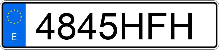 Numer rejestracyjny 4845HFH posiada RENAULT MEGANE SPORT TOURER Numer rejestracyjny 4845HFH posiada RENAULT MEGANE SPORT TOURER