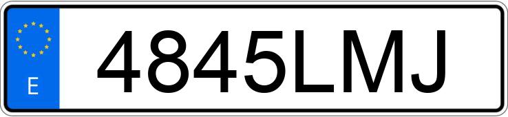 Numer rejestracyjny 4845LMJ posiada MERCEDES GLE (167)