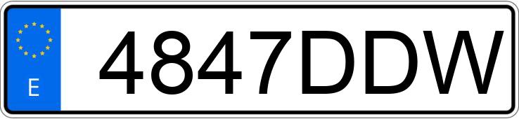 Numer rejestracyjny 4847DDW posiada KIA PICANTO Numer rejestracyjny 4847DDW posiada KIA PICANTO