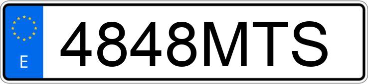 Numer rejestracyjny 4848MTS posiada PEUGEOT RIFTER Numer rejestracyjny 4848MTS posiada PEUGEOT RIFTER