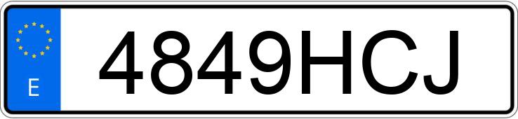 Numer rejestracyjny 4849HCJ posiada OPEL INSIGNIA Numer rejestracyjny 4849HCJ posiada OPEL INSIGNIA