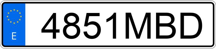 Numer rejestracyjny 4851MBD posiada BMW SERIE 3 Numer rejestracyjny 4851MBD posiada BMW SERIE 3