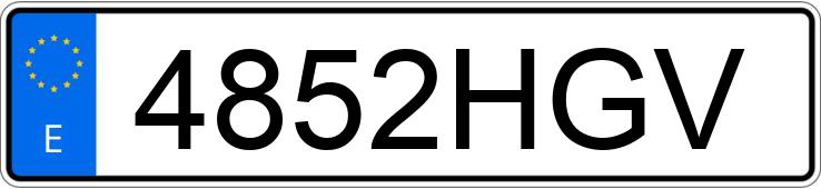 Numer rejestracyjny 4852HGV posiada BMW SERIE 3 Numer rejestracyjny 4852HGV posiada BMW SERIE 3