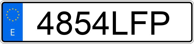 Numer rejestracyjny 4854LFP posiada SEAT LEON ST STYLE 1.6 TDI 115 S/S Numer rejestracyjny 4854LFP posiada SEAT LEON ST STYLE 1.6 TDI 115 S/S