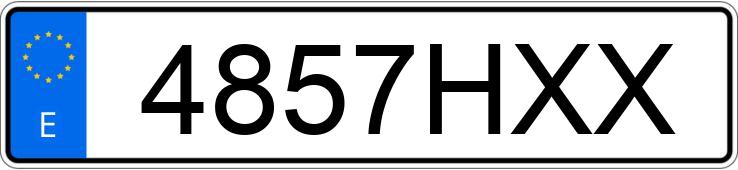 Numer rejestracyjny 4857HXX posiada SKODA FABIA Numer rejestracyjny 4857HXX posiada SKODA FABIA