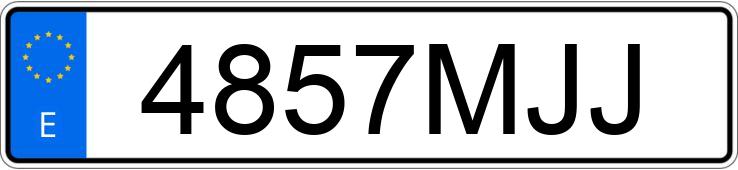 Numer rejestracyjny 4857MJJ posiada DACIA SANDERO STEPWAY