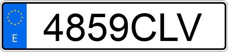 Numer rejestracyjny 4859CLV posiada FORD FIESTA Numer rejestracyjny 4859CLV posiada FORD FIESTA