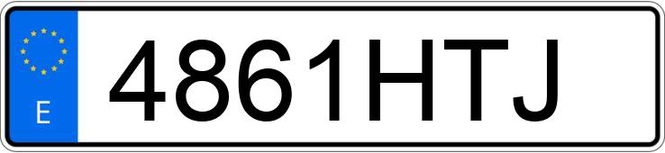 Numer rejestracyjny 4861HTJ posiada BMW X1 Numer rejestracyjny 4861HTJ posiada BMW X1