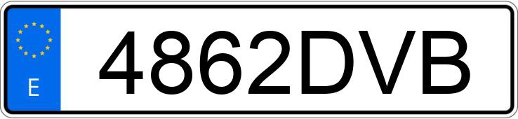 Numer rejestracyjny 4862DVB posiada RENAULT MEGANE