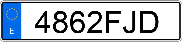 Numer rejestracyjny 4862FJD posiada PEUGEOT 807 Numer rejestracyjny 4862FJD posiada PEUGEOT 807