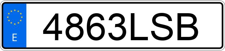 Numer rejestracyjny 4863LSB posiada CITROEN BERLINGO Numer rejestracyjny 4863LSB posiada CITROEN BERLINGO