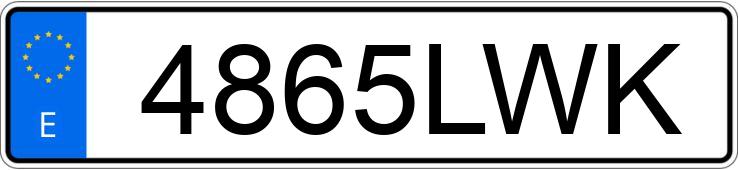 Numer rejestracyjny 4865LWK posiada BMW SERIE 1 Numer rejestracyjny 4865LWK posiada BMW SERIE 1