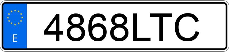 Numer rejestracyjny 4868LTC posiada YAMAHA MT Numer rejestracyjny 4868LTC posiada YAMAHA MT