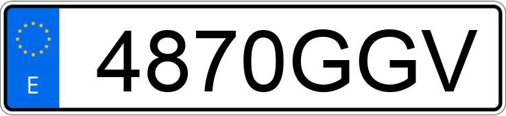 Numer rejestracyjny 4870GGV posiada PEUGEOT 308