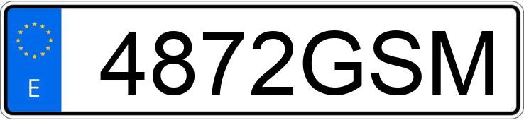 Numer rejestracyjny 4872GSM posiada CHEVROLET-GM CRUZE Numer rejestracyjny 4872GSM posiada CHEVROLET-GM CRUZE