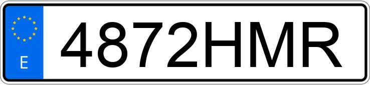 Numer rejestracyjny 4872HMR posiada BMW X3 Numer rejestracyjny 4872HMR posiada BMW X3