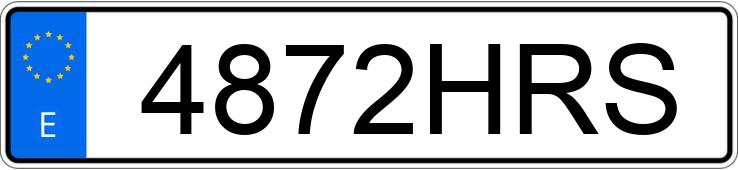 Numer rejestracyjny 4872HRS posiada VOLKSWAGEN GOLF Numer rejestracyjny 4872HRS posiada VOLKSWAGEN GOLF