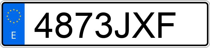 Numer rejestracyjny 4873JXF posiada BMW SERIE 3 Numer rejestracyjny 4873JXF posiada BMW SERIE 3