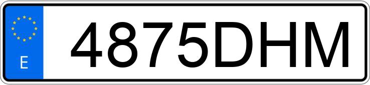 Numer rejestracyjny 4875DHM posiada FORD FIESTA Numer rejestracyjny 4875DHM posiada FORD FIESTA