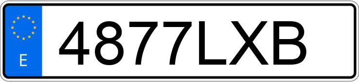 Numer rejestracyjny 4877LXB posiada IVECO STRALIS Numer rejestracyjny 4877LXB posiada IVECO STRALIS