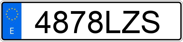 Numer rejestracyjny 4878LZS posiada MERCEDES G (463)