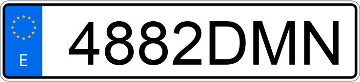 Numer rejestracyjny 4882DMN posiada MERCEDES SL (230)