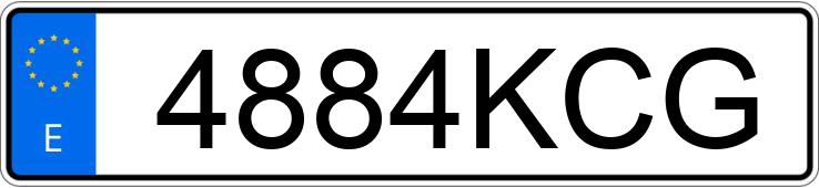 Numer rejestracyjny 4884KCG posiada VOLVO V40 Numer rejestracyjny 4884KCG posiada VOLVO V40