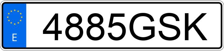 Numer rejestracyjny 4885GSK posiada SMART FORTWO CABRIO Numer rejestracyjny 4885GSK posiada SMART FORTWO CABRIO