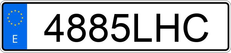 Numer rejestracyjny 4885LHC posiada MINI MINI