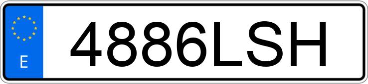 Numer rejestracyjny 4886LSH posiada LAND ROVER RANGE ROVER SPORT Numer rejestracyjny 4886LSH posiada LAND ROVER RANGE ROVER SPORT