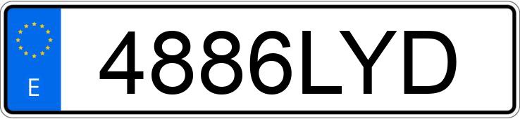 Numer rejestracyjny 4886LYD posiada SEAT ARONA Numer rejestracyjny 4886LYD posiada SEAT ARONA