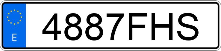 Numer rejestracyjny 4887FHS posiada NISSAN 350 Z