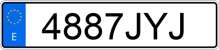 Numer rejestracyjny 4887JYJ posiada VOLVO B8R BEULAS CYGNUS 46