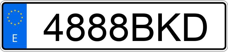 Numer rejestracyjny 4888BKD posiada FORD FIESTA Numer rejestracyjny 4888BKD posiada FORD FIESTA