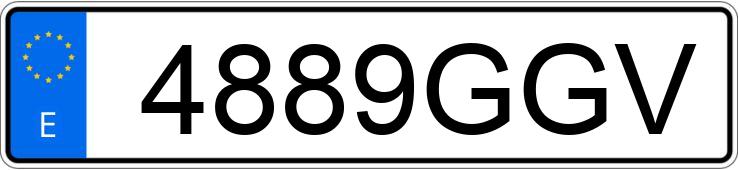 Numer rejestracyjny 4889GGV posiada FORD C-MAX