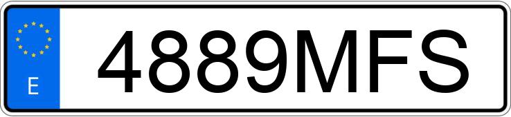 Numer rejestracyjny 4889MFS posiada HYUNDAI TUCSON