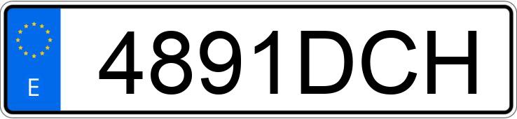 Numer rejestracyjny 4891DCH posiada YAMAHA DT 125 Numer rejestracyjny 4891DCH posiada YAMAHA DT 125