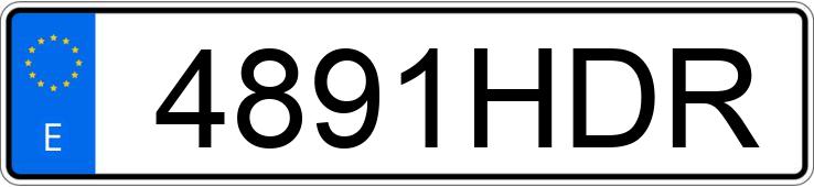 Numer rejestracyjny 4891HDR posiada BMW SERIE 3 Numer rejestracyjny 4891HDR posiada BMW SERIE 3