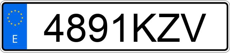 Numer rejestracyjny 4891KZV posiada FORD TRANSIT CONNECT Numer rejestracyjny 4891KZV posiada FORD TRANSIT CONNECT