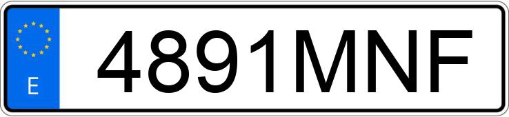 Numer rejestracyjny 4891MNF posiada SEAT LEON Numer rejestracyjny 4891MNF posiada SEAT LEON