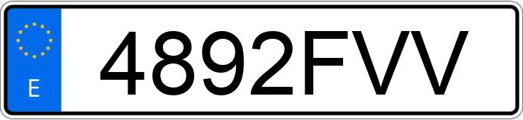 Numer rejestracyjny 4892FVV posiada AUDI A5 Numer rejestracyjny 4892FVV posiada AUDI A5