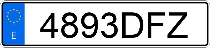 Numer rejestracyjny 4893DFZ posiada CITROEN C3 Numer rejestracyjny 4893DFZ posiada CITROEN C3
