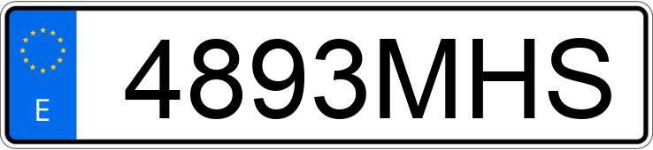 Numer rejestracyjny 4893MHS posiada RENAULT MEGANE Numer rejestracyjny 4893MHS posiada RENAULT MEGANE