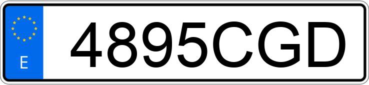 Numer rejestracyjny 4895CGD posiada SEAT LEON SIGNA 1.9 TDI 110