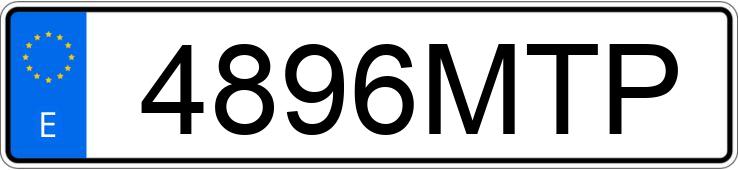 Numer rejestracyjny 4896MTP posiada LEXUS LBX