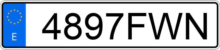 Numer rejestracyjny 4897FWN posiada TOYOTA HILUX Numer rejestracyjny 4897FWN posiada TOYOTA HILUX